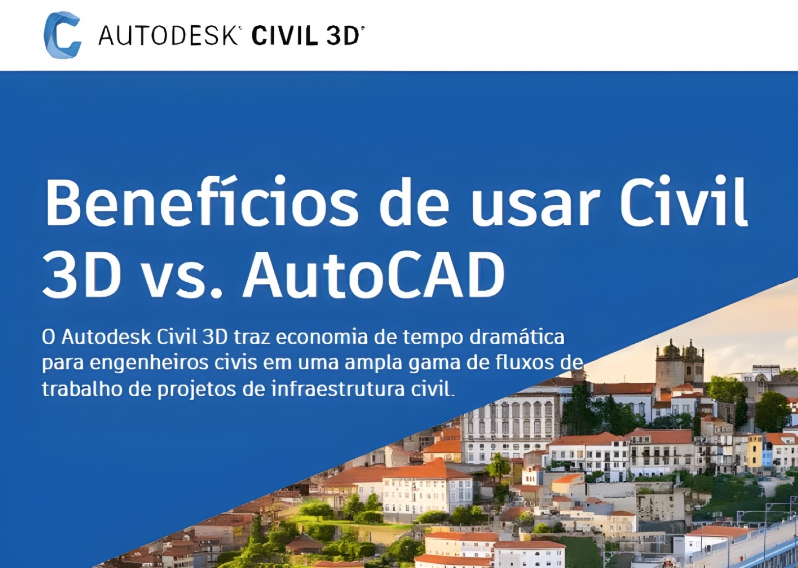 Benefícios de Usar o Civil 3D vs. AutoCAD