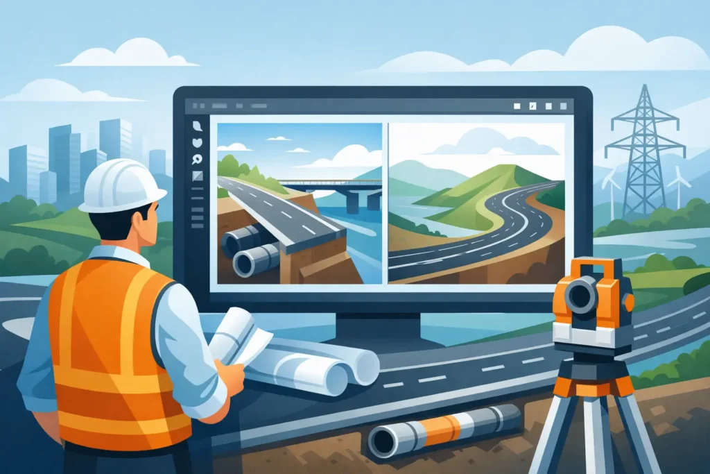 Civil 3D para infraestrutura vale a pena?