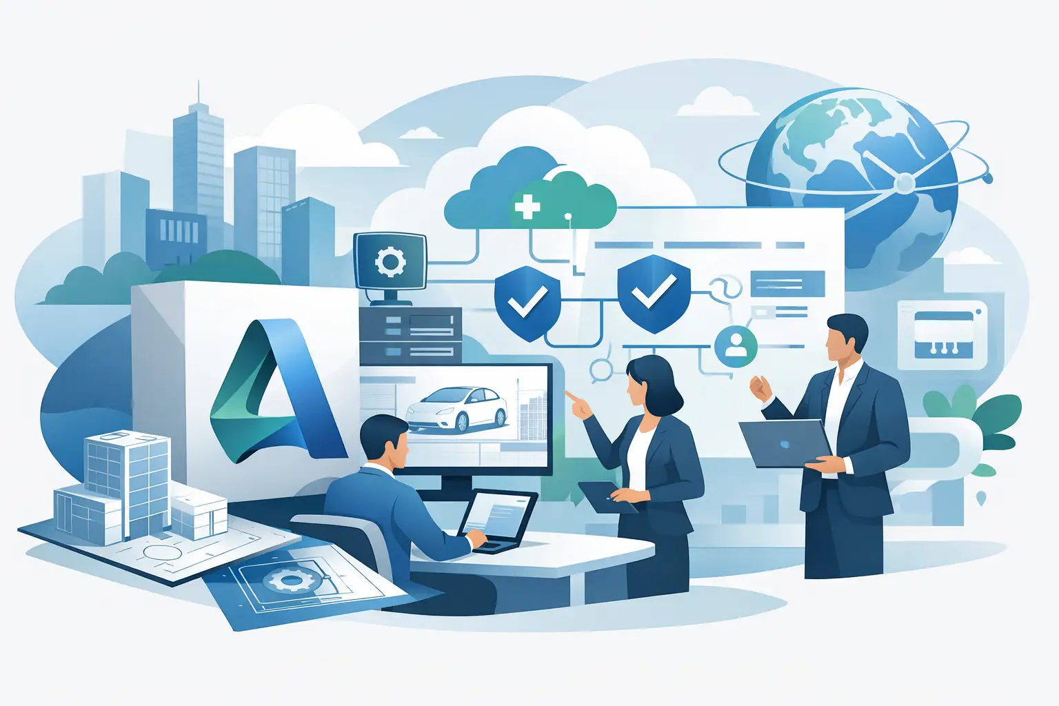 Licenciamento Autodesk sem erro na empresa