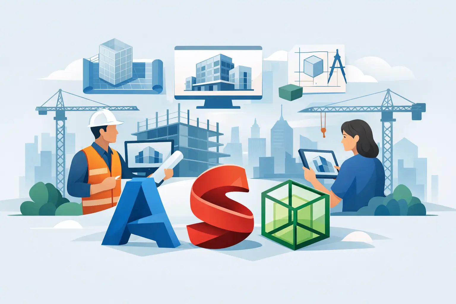Qual Autodesk usar na construção civil?