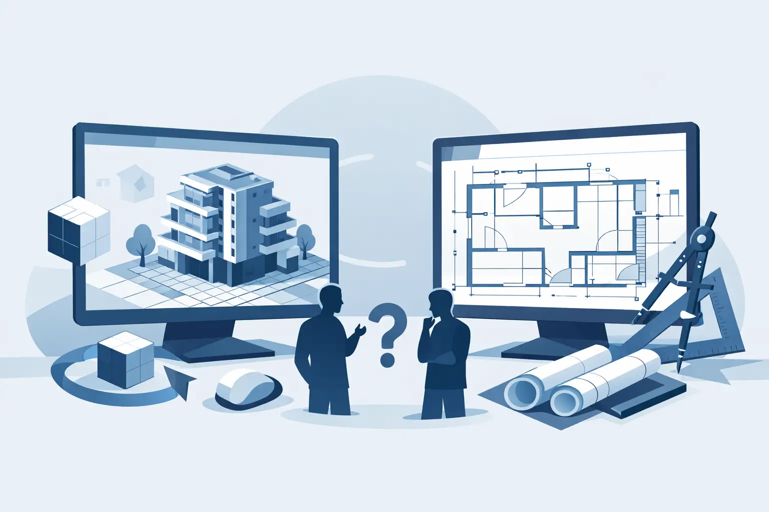 Revit ou AutoCAD para projetos: qual escolher?