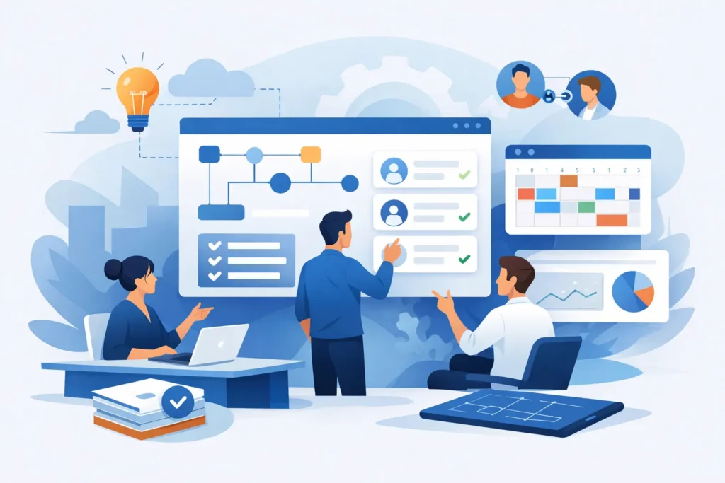 Como escolher software para colaboração em projetos